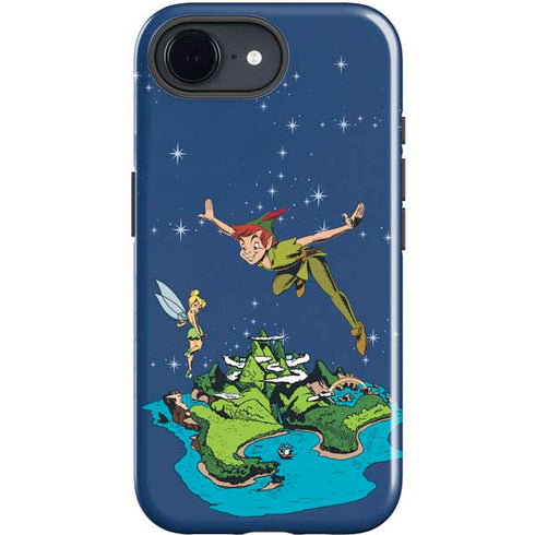 Disney Peter Pan and Tinker Bell in Neverland iPhone 16e Impact Case