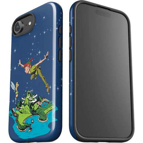 Disney Peter Pan and Tinker Bell in Neverland iPhone 16e Impact Case