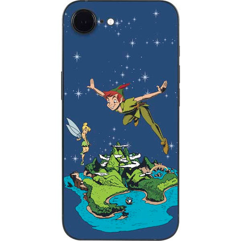Disney Peter Pan and Tinker Bell in Neverland iPhone 16e Skin