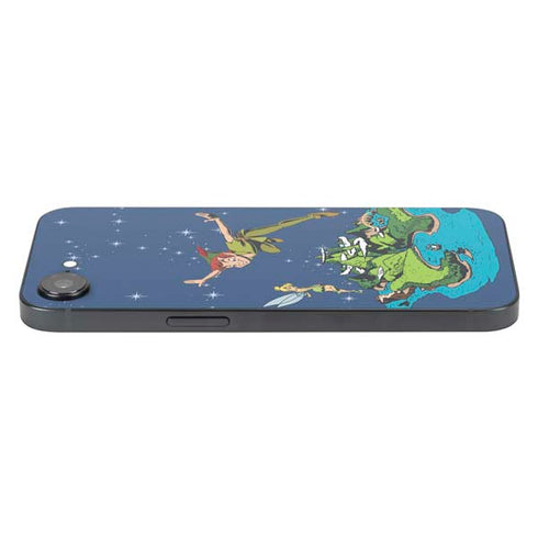 Disney Peter Pan and Tinker Bell in Neverland iPhone 16e Skin