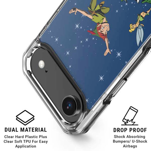 Disney Peter Pan and Tinker Bell in Neverland iPhone 17 Air Clear Case