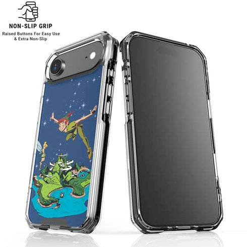 Disney Peter Pan and Tinker Bell in Neverland iPhone 17 Air Clear Case