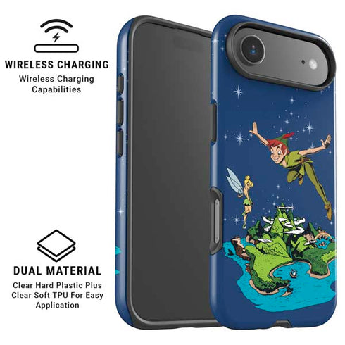 Disney Peter Pan and Tinker Bell in Neverland iPhone 17 Air Magsafe Impact Case