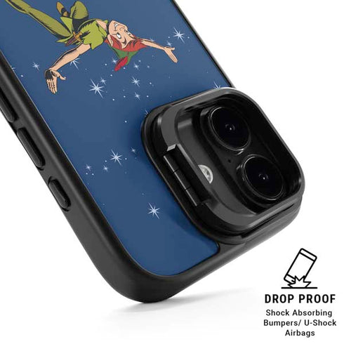 Disney Peter Pan and Tinker Bell in Neverland iPhone 17 Kickstand Case