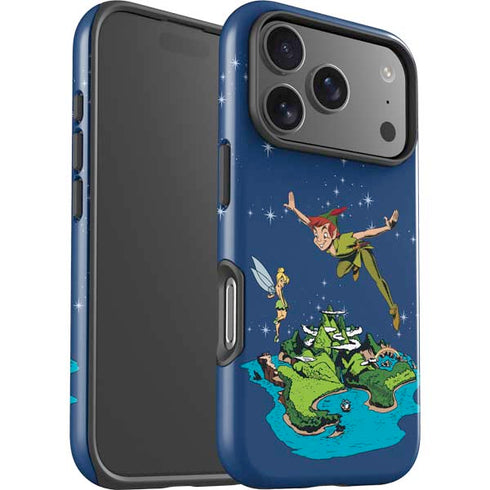 Disney Peter Pan and Tinker Bell in Neverland iPhone 17 Pro Max Impact Case