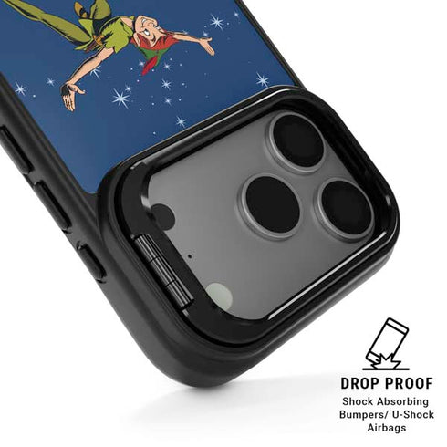 Disney Peter Pan and Tinker Bell in Neverland iPhone 17 Pro Max Kickstand Case