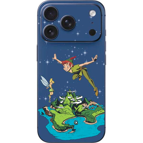 Disney Peter Pan and Tinker Bell in Neverland iPhone 17 Pro Max Skin