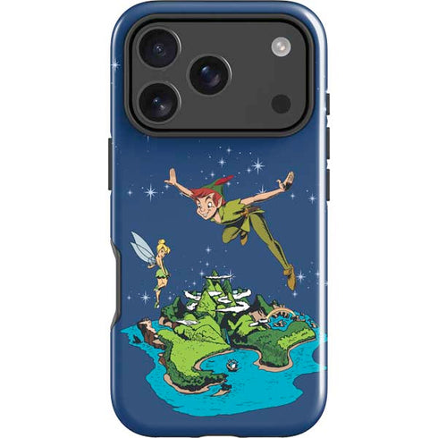 Disney Peter Pan and Tinker Bell in Neverland iPhone 18 Pro Max Impact Case