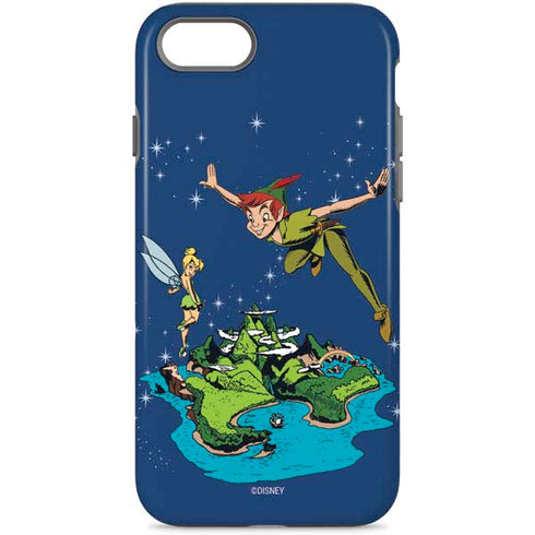 Disney Peter Pan and Tinker Bell in Neverland iPhone Cases