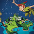 Disney Peter Pan and Tinker Bell in Neverland MacBook Skins