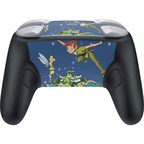 Disney Peter Pan and Tinker Bell in Neverland Nintendo Switch 2 (2025) Pro Controller Skin