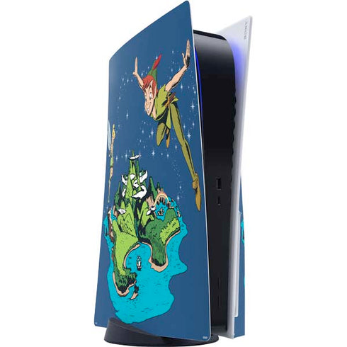 Disney Peter Pan and Tinker Bell in Neverland PlayStation PS5 Skins