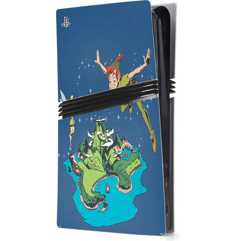 Disney Peter Pan and Tinker Bell in Neverland PlayStation PS5 Skins
