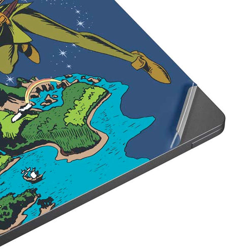Disney Peter Pan and Tinker Bell in Neverland Surface Laptop 7 13.8in Skin