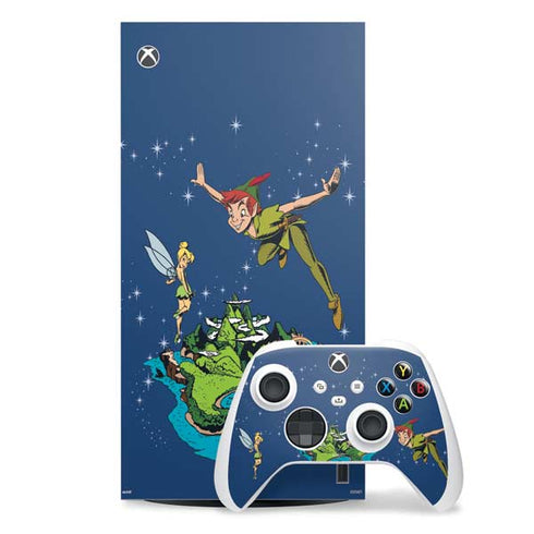 Disney Peter Pan and Tinker Bell in Neverland Xbox Series X Skins