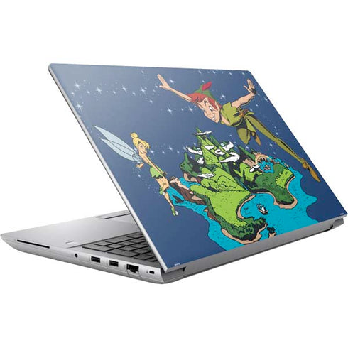Disney Peter Pan and Tinker Bell in Neverland HP ZBook Fury 16 G10 Skin