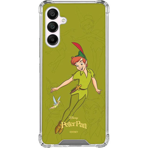 Disney Peter Pan and Tinker Bell Portrait Galaxy A16 5G Clear Case