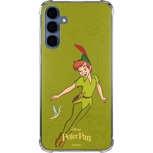 Disney Peter Pan and Tinker Bell Portrait Galaxy A35 5G Clear Case