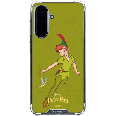 Disney Peter Pan and Tinker Bell Portrait Galaxy A36 5G Clear Case