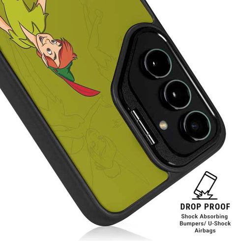 Disney Peter Pan and Tinker Bell Portrait Galaxy S24 Plus Kickstand Case