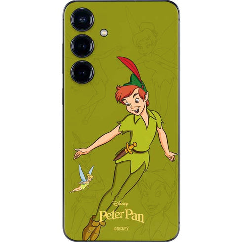 Disney Peter Pan and Tinker Bell Portrait Galaxy S25 Plus Skin