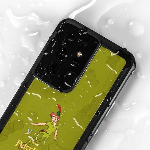 Disney Peter Pan and Tinker Bell Portrait Galaxy S24 Ultra Waterproof Case