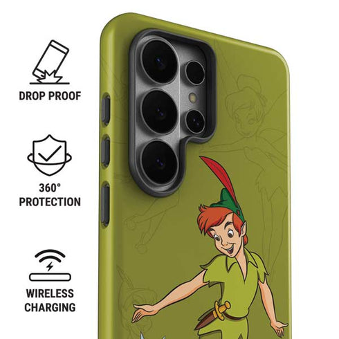 Disney Peter Pan and Tinker Bell Portrait Galaxy S26 Ultra Impact Case