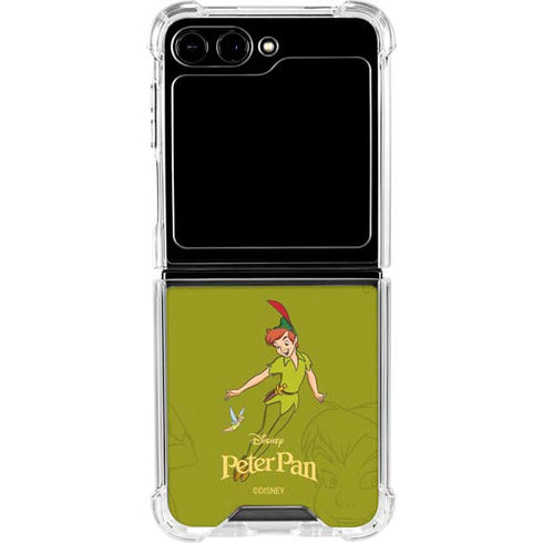 Disney Peter Pan and Tinker Bell Portrait Galaxy Z Flip6 Clear Case