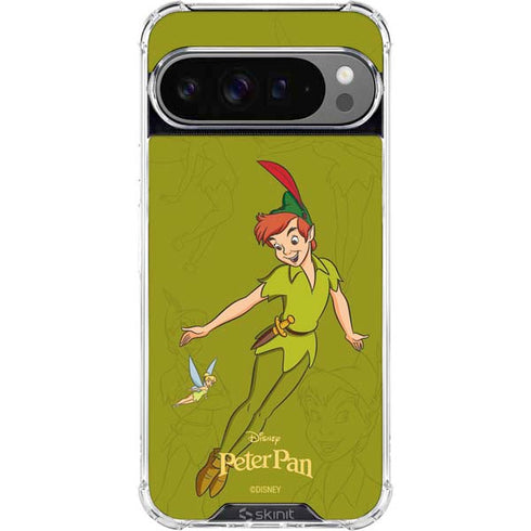 Disney Peter Pan and Tinker Bell Portrait Google Pixel 10 Pro XL Clear Case