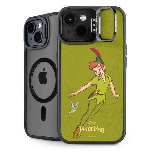 Disney Peter Pan and Tinker Bell Portrait iPhone 15 Plus Kickstand Case