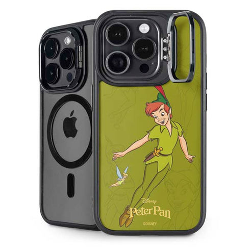 Disney Peter Pan and Tinker Bell Portrait iPhone 15 Pro Max Kickstand Case