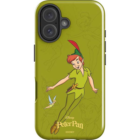 Disney Peter Pan and Tinker Bell Portrait iPhone 16 Impact Case