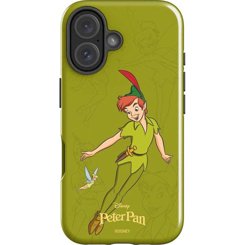 Disney Peter Pan and Tinker Bell Portrait iPhone 16 Plus Impact Case