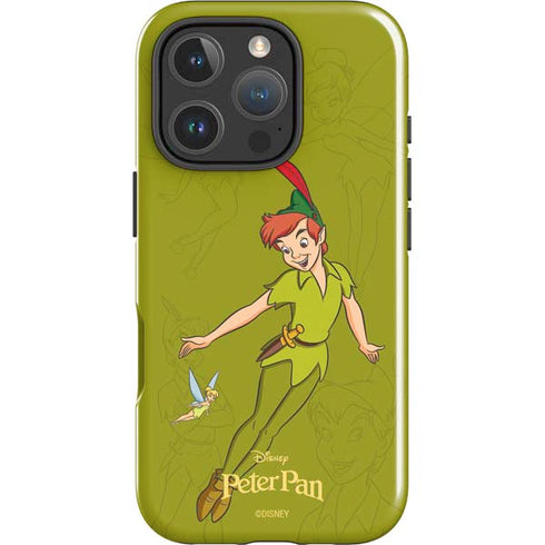 Disney Peter Pan and Tinker Bell Portrait iPhone 16 Pro Impact Case