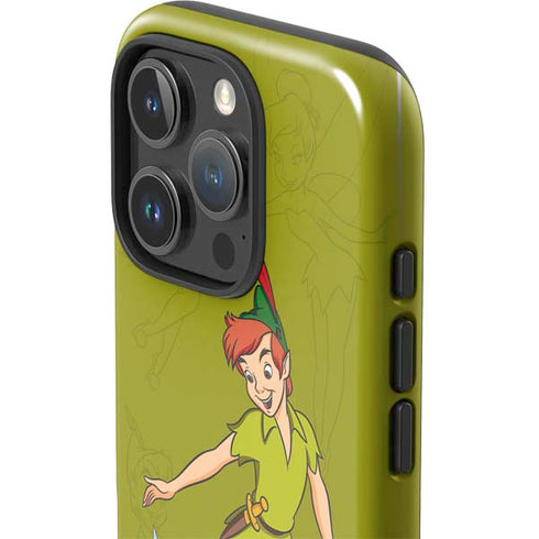 Disney Peter Pan and Tinker Bell Portrait iPhone 16 Pro Impact Case