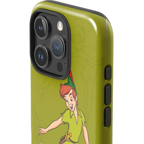 Disney Peter Pan and Tinker Bell Portrait iPhone 16 Pro Max Impact Case