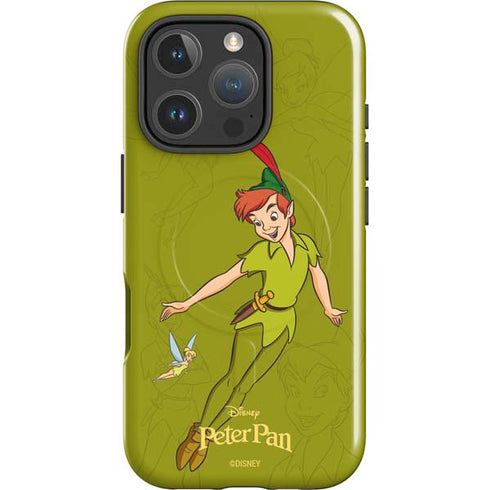 Disney Peter Pan and Tinker Bell Portrait iPhone 16 Pro Max Magsafe Impact Case