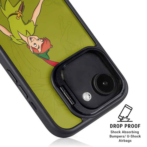 Disney Peter Pan and Tinker Bell Portrait iPhone 16e Kickstand Case