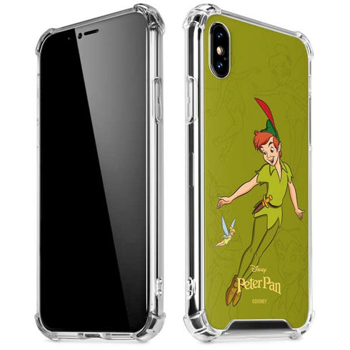 Disney Peter Pan and Tinker Bell Portrait iPhone X/XS Clear Case