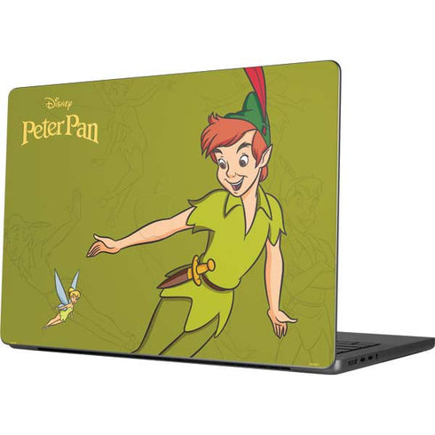 Disney Peter Pan and Tinker Bell Portrait Apple MacBook Pro 14-inch Skin