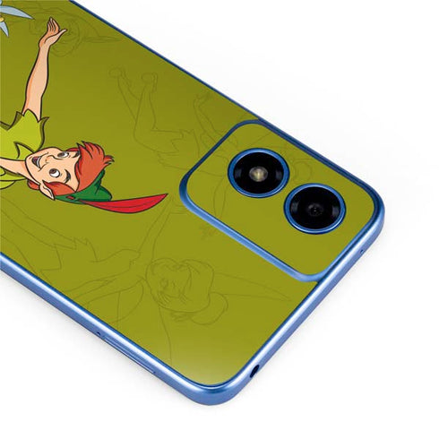 Disney Peter Pan and Tinker Bell Portrait Moto G Play 4G (2024) Skin