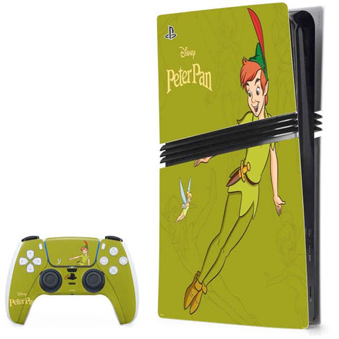 Disney Peter Pan and Tinker Bell Portrait PS5 Pro Bundle Skin