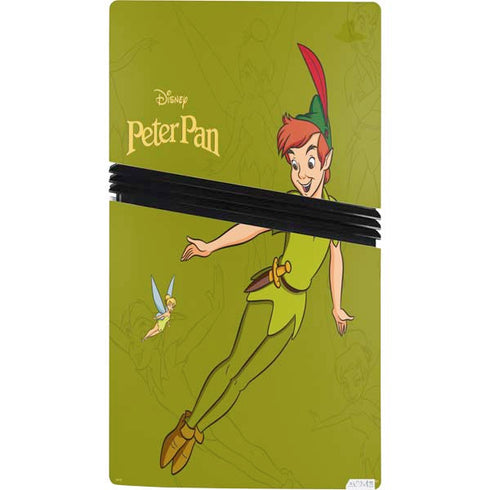 Disney Peter Pan and Tinker Bell Portrait PS5 Pro Console Skin