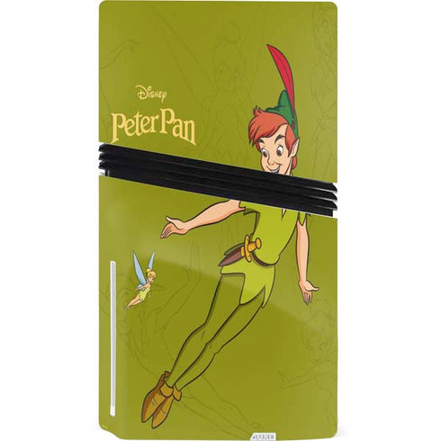 Disney Peter Pan and Tinker Bell Portrait PS5 Pro Disk Console Skin