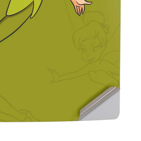 Disney Peter Pan and Tinker Bell Portrait PS5 Pro Disk Console Skin