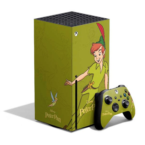 Disney Peter Pan and Tinker Bell Portrait Xbox Series X Skins