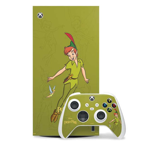 Disney Peter Pan and Tinker Bell Portrait Xbox Series X Skins