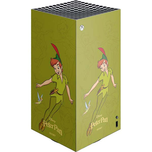 Disney Peter Pan and Tinker Bell Portrait XBox Series X Digital Edition Console Skin