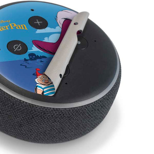 Disney Peter Pan Captain Hook and Smee Amazon Echo Dot Skin