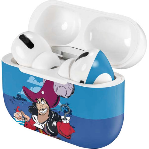 Disney Peter Pan Captain Hook and Smee AirPods Skins